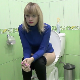 A pretty, blonde girl takes a shit and a piss while sitting on a toilet. Many audible plops are heard. She complains about the smell. This is a very nice, natural EFRO video. Presented in 720P HD. About 4 minutes.